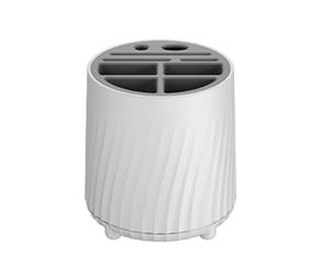 Flaroey 360 Degrees Rotating Kitchen Knives Holder Cutlery Chopsticks Cage Spoon Fork Storage Rack Tableware Drain Shelf Home C