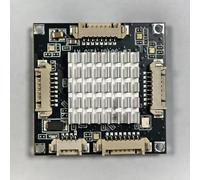 Flaroey 38 X 38MINI Mini 4-Port Gigabit Switch Module Industrial Grade Built-in Embedded Security Cable Access