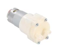 Flaroey 385 Motor Pumping Pump Fish Tank Water Circulation Micro-Type Dc Self-Priming Diaphragm Water Pump As Shown Aluminum+Copper+Silicone+Plastic 1 PCS