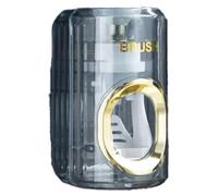 Flaroey 3PCS Toothpaste Squeezer Automatic Toothpaste Squeezer Household Non-Punching Squeezer Toothbrush Holder Wall Mounted,B