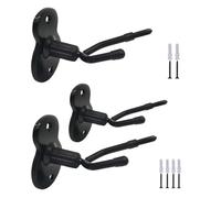 Flaroey 3Pcs Violin Wall Mount Hanger with Bow Hook Violin Stand for Violin and Viola