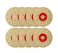 Flaroey 4 Inch Diamond Cutting Disc Angle Grinder Grinding Wheel Slab Ceramic Tiles Marble Porcelain Grinding Cutting Disc,10PCS