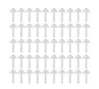 Flaroey 50Pcs Duck Beak Type Bee Feeding Water Feeder Beekeeper Equip Garden Tool Bee Water Feeder Bee Keeping Tools