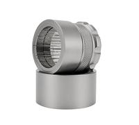 Flaroey 51MM Adjustable Coffee Distributor Coffee Powder Stirring Tool Needle Coffee Tool Coffee Tool Gray