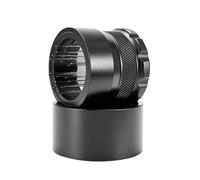 Flaroey 51MM Adjustable Coffee Distributor Coffee Powder Stirring Tool Needle Coffee Tool Coffee Tool Black