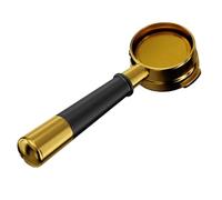 Flaroey 58mm Bottomless Portafilter for La Marzocco/E61, Espresso Machine Accessory with Metal Handle Coffee Accessories B
