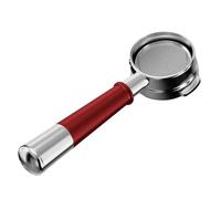 Flaroey 58mm Bottomless Portafilter for La Marzocco/E61, Espresso Machine Accessory with Metal Handle Coffee Accessories C