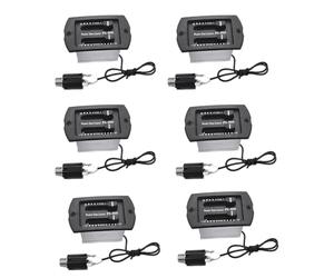 Flaroey 5Set PS-900 2 Band EQ Guitar Preamp Passive Volume Tone Control Piezo Pickup Equalizer Easy to Use