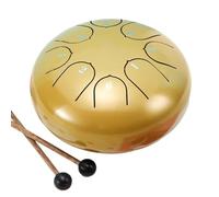 Flaroey 6 Inch 8 Tone Rain Drum Outdoor Chakra Drum Garden Instrument Rain Drum Ethereal Drum E