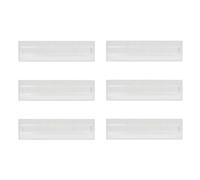 Flaroey 6 PCS Drawer Dividers Organizers, Adjustable 8cm High Expandable From 27.5-52cm Kitchen Drawer Organizer