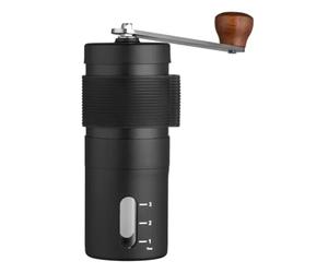 Flaroey Adjustable Manual Coffee Grinder - Portable Stainless Steel Hand Grinder with Internal Settings, Ideal for Home Gift A