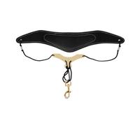Flaroey Adjustable Saxophone Neck Strap 3D Saxophone Shoulder Strap with Sponge Pad 1 PCS