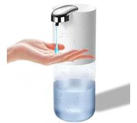 Flaroey Automatic Foaming Soap Dispenser-400mL Touchless Soap Dispenser Adjustable Sensor Electric Hand Soap Dispenser Gel