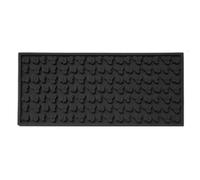 Flaroey Bar Mat 30x15x0.8CM Mats Food-Safe Silicone Mat Non Slip Bar Service Spill Mat A