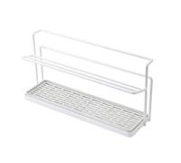 Flaroey Bottle Drying Rack Cup Storage Rack with Drainage Tray Kitchen Mug Organizing Rack White