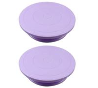 Flaroey Cake Turntable Rotating Carving Turntable Birthday Cake Decoration Decorating Turntable