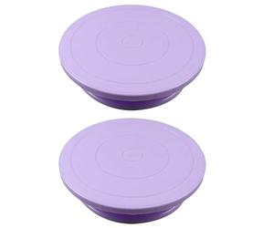 Flaroey Cake Turntable Rotating Carving Turntable Birthday Cake Decoration Decorating Turntable