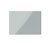 Flaroey Can Be Wall Mounted Lcd Multi-Function Temperature Humidity Electronic Clock White 1Set