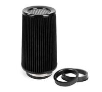 Flaroey Car Air Filter Modification High Intake Car Cold Air Intake Air Filter Purification Pipe Modification Black