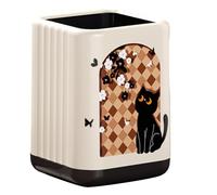 Flaroey Cartoon Household Trash Can Kitchen High-Value Large Capacity Living Room Bedroom Pulley Waste Bin B