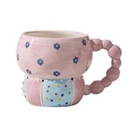 Flaroey Ceramic Cup Color Coffee Cup Household Cup Breakfast Cup Milk Coffee Tea Fruit Juice Oat Water Cup, High Guality A