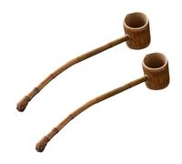 Flaroey Chinese Retro Water Scoop Wine Raisin Wine Scoop Long Handle Scoop Household Water Scoop,D