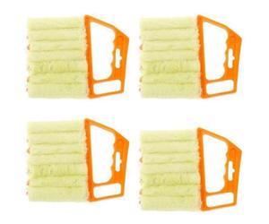 Flaroey Comprehensive Dust Cleaning Duster Tools for Wooden Blinds A, Blind Cleaning Kit