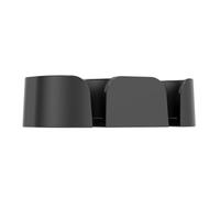 Flaroey Cup Wall Bracket Wall-Mounted and Desktop Dual-Purpose Bracket Shower Drink Holder Black