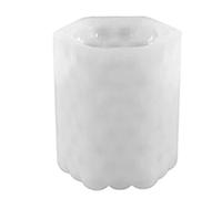 Flaroey DIY Candle Holder Making Aromatherapy Candle Mold Candle Handmade Silicone Mold Hexagonal Ball Candle Mold