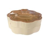 Flaroey Double-Layer Multi-Purpose Luxury Box Snacks Put Chinese Dried Fruit Storage Room Coffee Table High-Grade Candy Box,A