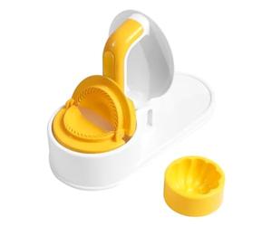 Flaroey Dumpling Mold, 2pcs Dumpling Maker & Mold, Multifunctional Dumpling DIY Making Tool,Convenient Rinseable C