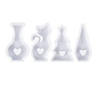 Flaroey Easter Animal Candles Silicone Mold Soap Aromatherapy DIY Decorations Home Decoration Artware A