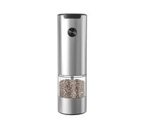 Flaroey Electric Salt and Pepper Grinder One Hand Automatic Operation Adjustable Coarseness Battery Powered Automatic Grinding Easy to Use B