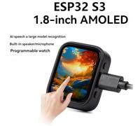 Flaroey ESP32 S3 Development Board 1.8 Inch AMOLED Display 1.8inch Touch Screen QMI8658 Audio LVGL AI Voice Programmable Watch