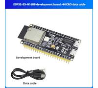 Flaroey ESP32-S3 N16R8 Development Board Artificial Intelligence AI Voice Motherboard with Data Cable for Xiaozhi AI Chatbot MICRO Interface