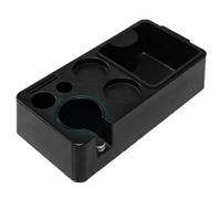 Flaroey Espresso Tapping Box, Espresso Organizer, Espresso Tamper, Dispenser, Tamp Black