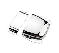 Flaroey Fixed Chrome Bridge Tailpiece for Vintage Electric Guitar Replacement Tool and Cover