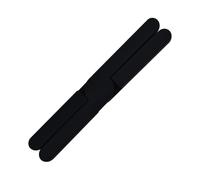 Flaroey Foldable Dining Table Mat - Non-Slip, Heatproof Pot Holder, Dish Plate Coaster & Kitchen Tool, Portable Table Pad Black