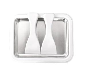 Flaroey Fried Yogurt Machine Home-Made Mini Fried Ice Machine Instant Cold Plate Ideal for Making Rolled Ice Cream for Making Yogurt Sorbet and Gelato A