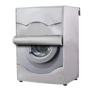 Flaroey Front Load Laundry Dryer Covers Washing Machine Cover Dustproof Home Storage Cover Waterproof Case Sunscreen Easy Install,M