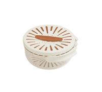 Flaroey Fruit and Vegetable Washing Bowl, Detachable Design,Draining Bowl, Colander Strainer Bowl with Foldable Handles,1PCS,B