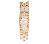 Flaroey Funny Cat Hand Towels, Kitchen and Bathroom Hand Towels, Quick-Drying Soft Absorbent Microfiber Towels Orange Cat