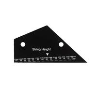 Flaroey Guitar Fret Leveling Ruler Acoustic Guitar Fingerboard Straight Luthiers Tool String Action Ruler Measuring Ruler
