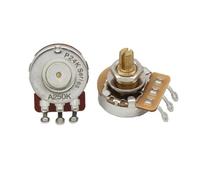 Flaroey Guitar Potentiometers Ideal for Guitar Customization Fine 24-Spline Brass Shaft 250K