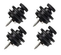 Flaroey Guitar Strap Lock Electric Guitar Anti-Slip Strap Buckle Heavy Duty Metal Button Security Straplock