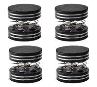 Flaroey HiFi Audio Foot Pad Aluminum Alloy Spring Shock Absorption Speaker Equipment Spike Foot Nail (4 Pcs)