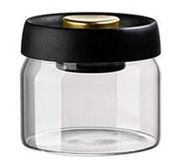 Flaroey High-Grade Stainless Steel Sealedjar for Tea and Coffee Beans, Moisture-Proof Household Storage