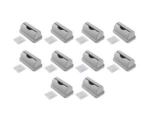 Flaroey Home Simple Punch-Free Garbage Bag Storage Box Wall-Mounted Pull-Out Storage Box Simple Garbage Bag Storage Box A