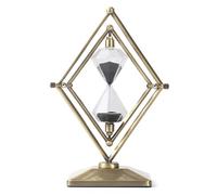 Flaroey Hourglass Sand Timer, Glass Hourglass Timer, 15 Minutes Sandglass for Classroom, Home, Kitchen, Decoration
