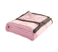 Flaroey Ice Blanket for All-Season - Summer Cooler Quilt for Hot Sleepers and Night Sweats Easy to Use Pink 140 X 200cm